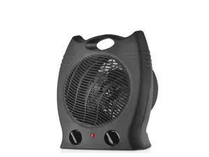 LifeStyle Highland Black Fan Heater