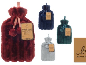 Hot Water Bottle - Faux Fur