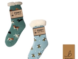Ladies Sherpa Cosy Socks