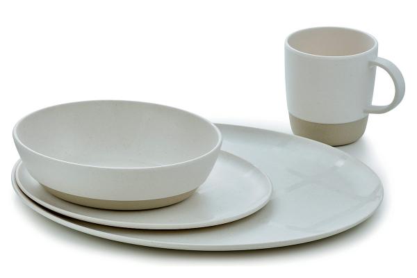 Isabella Natura Melamine Crockery Set - 8pc Set