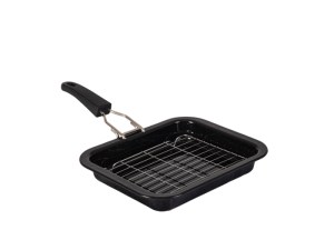 Quest BBQ and Oven Grill Pan with Handle - 28cm