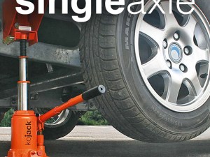 Purpleline Kojack Hydraulic Caravan Jack - Single Axle