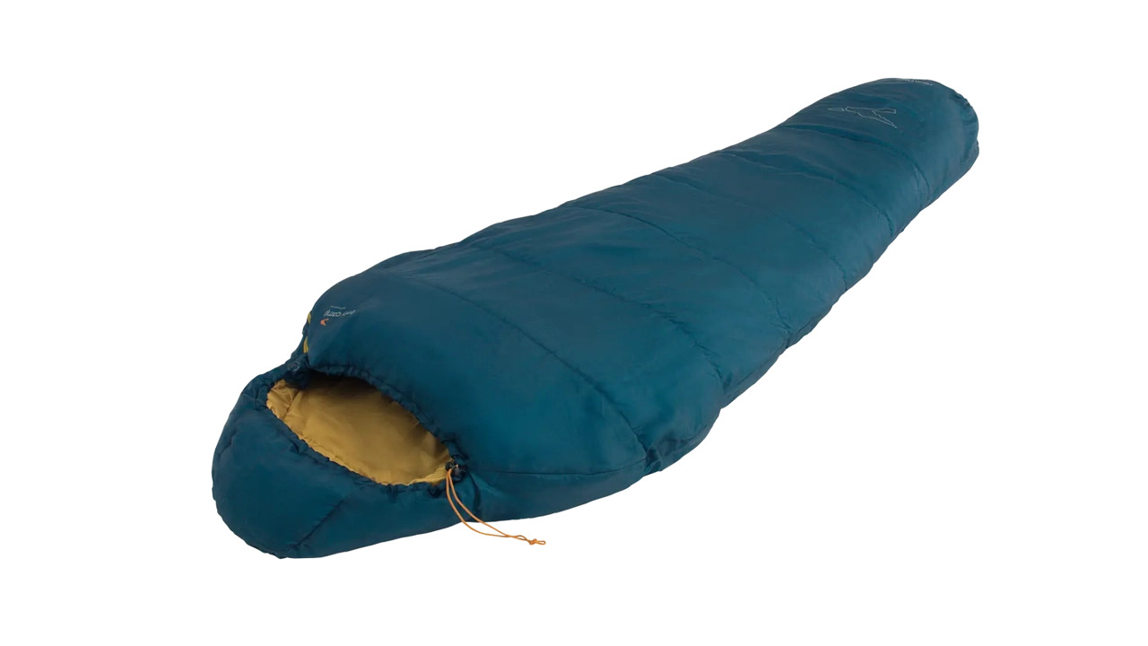 Easy Camp Falcon II Mummy -1°C Sleeping Bag - Blue/Gold