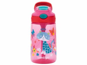 Gizmo Flip AUTOSPOUT Kids Water Bottle 420ml - Cherry Cat