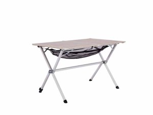 Quest Elite Neagh Slatted Table - Light Wood