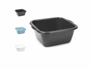 PlasticForte 6L Square Wash Bowl - Assorted Colours