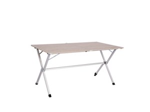 Quest Elite Derwent Slatted Table Light Wood