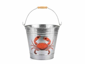 Yello Metal Crab Bucket 6L