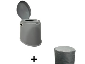 Via Mondo XL Portable Toilet + FREE Cover