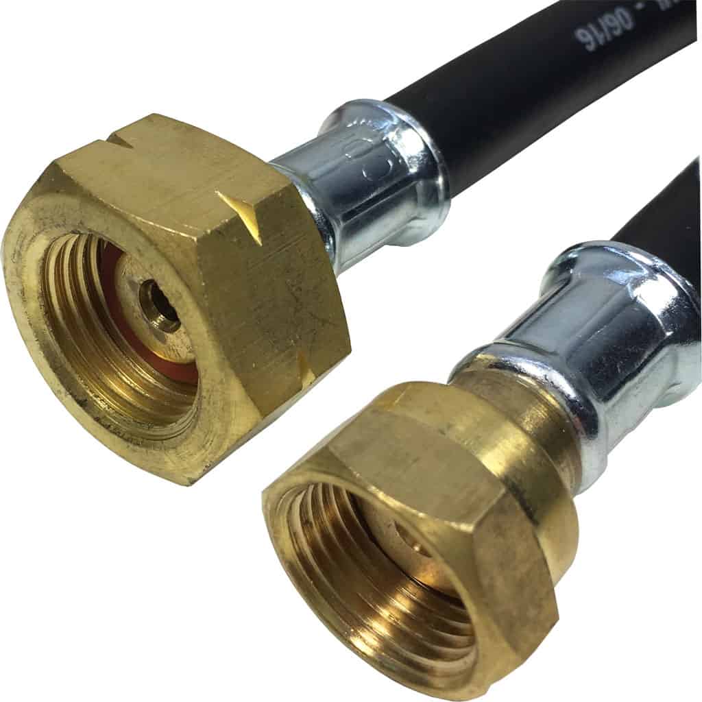 Gaslow Butane 1.5 Metre Rubber Regulator Hose