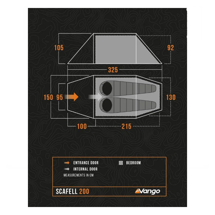 Vango Scafell 200 Hiking Tent - 2026 - Image 3