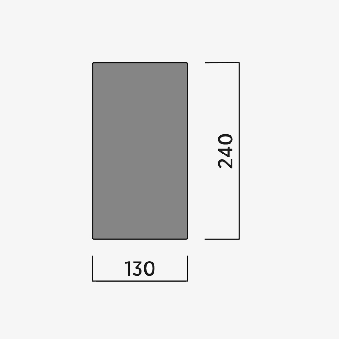 Easy Camp Rosebay Universal Carpet - 1.3 x 2.4m - Image 3