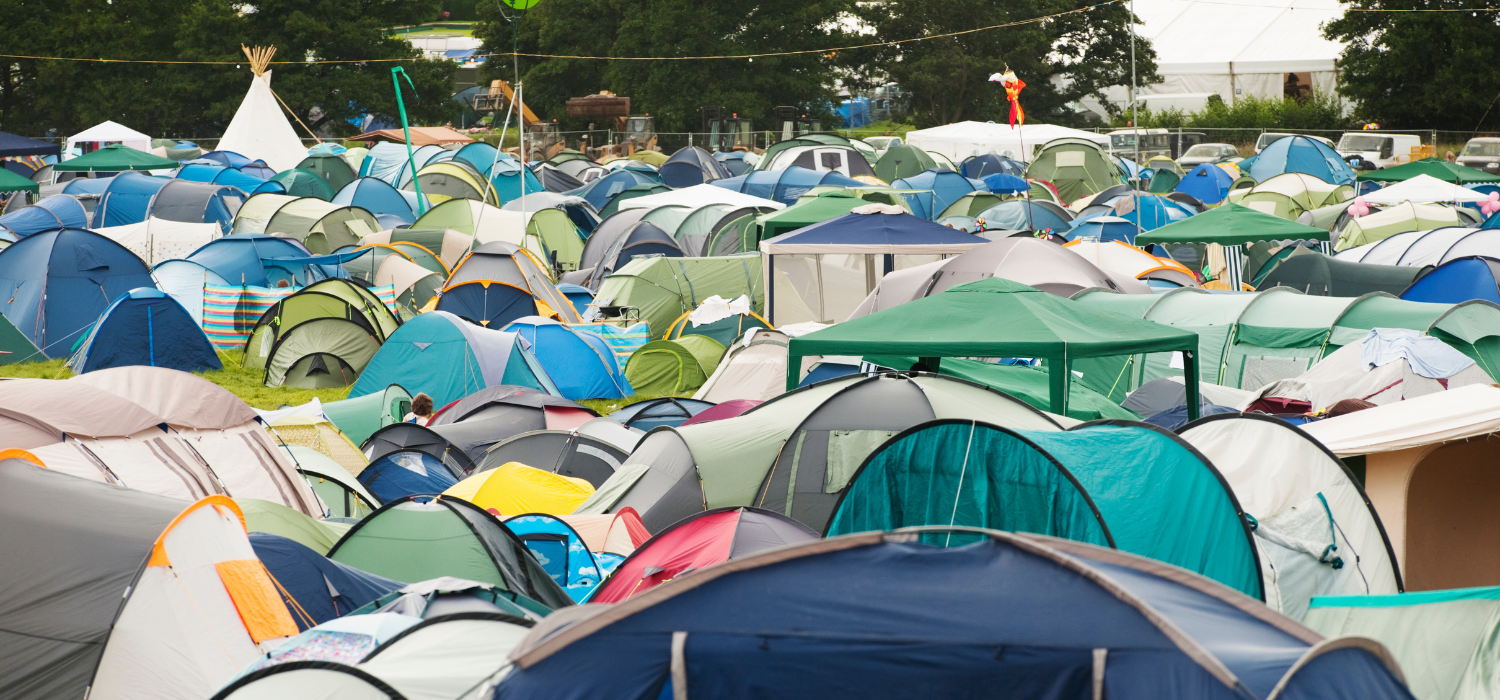 festival guide - campsite common area