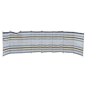 Blue Diamond 9 Pole Sand/Grey Windbreak