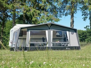 Isabella Ambassador Awning - 1100cm + Carbon X Frame - Up Once