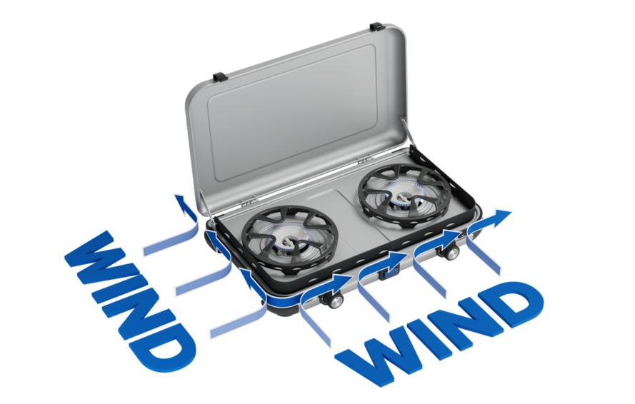 Campingaz Camping Kitchen 2 Maxi Stove with Empty 907 Bottle - Image 2