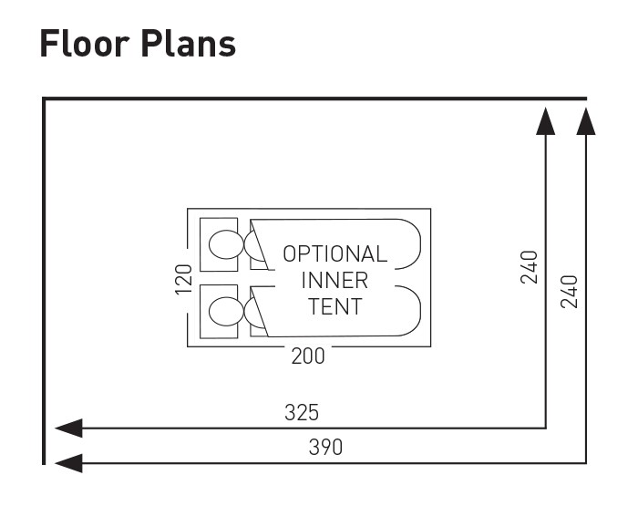 SunnCamp Swift AIR Extreme 325 Awning - Ex Display - Image 3