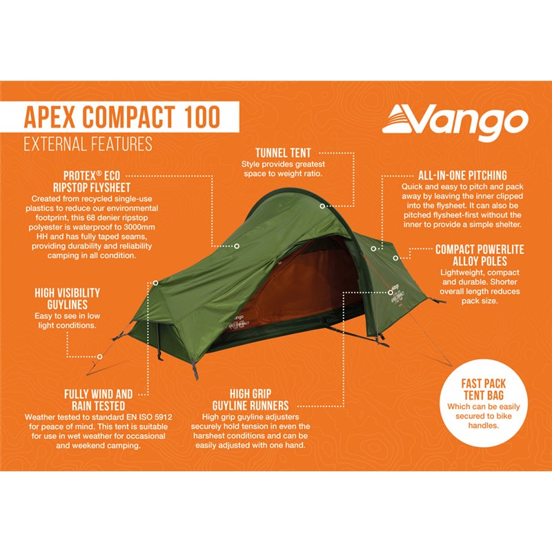 Vango Apex Compact 100 Tent – 2026 - Image 3