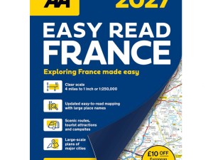 AA Easy Read France Atlas - 2027