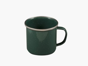 Highlander Green Duluxe Enamel Mug