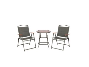 Quest Naples Pro 3pc Furniture Set – Grey