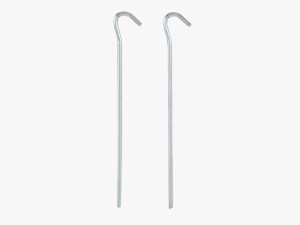 Highlander Steel Wire Pegs 24cm - 10 Pk