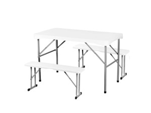 Leisurewise Blow Moulded Picnic Table and Bench Set