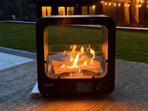 Alogfire Time Tunnel Log Fire