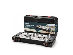 Leisurewize Double Burner Portable Gas Stove